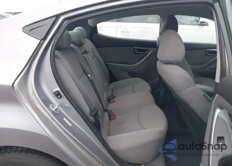 2012 Hyundai Elantra Gls (Ulsan Plant) from USA, damaged, VIN KMHDH4AE5CU356934